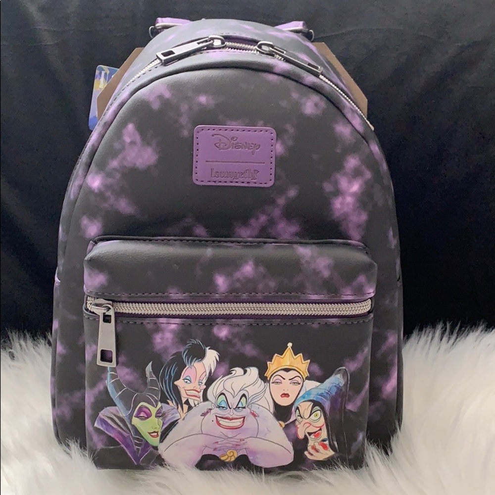 Hard to find! Loungefly Disney Villians backpack